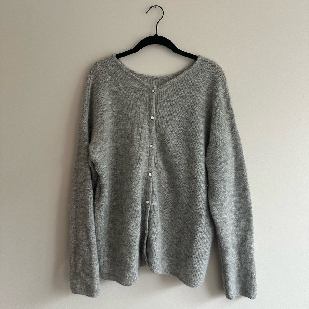 Sezane Gaspard Jumper in grey